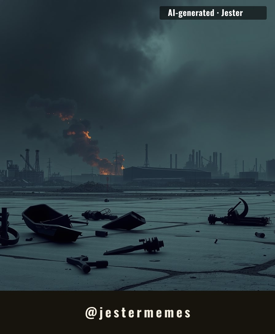 Strikes on industrial energy hubs signal a direct escalation in infrastructure warfare.
