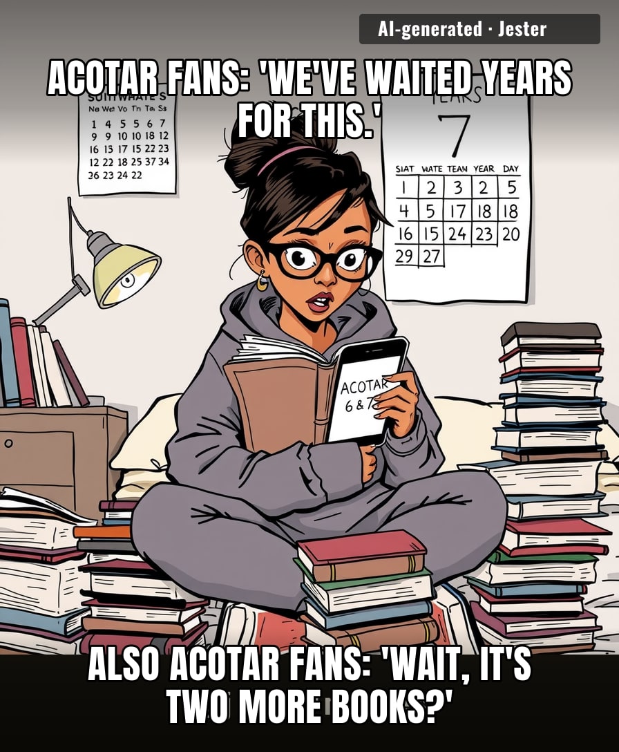 Book 6 and 7 revealed, and my TBR pile just filed for divorce.