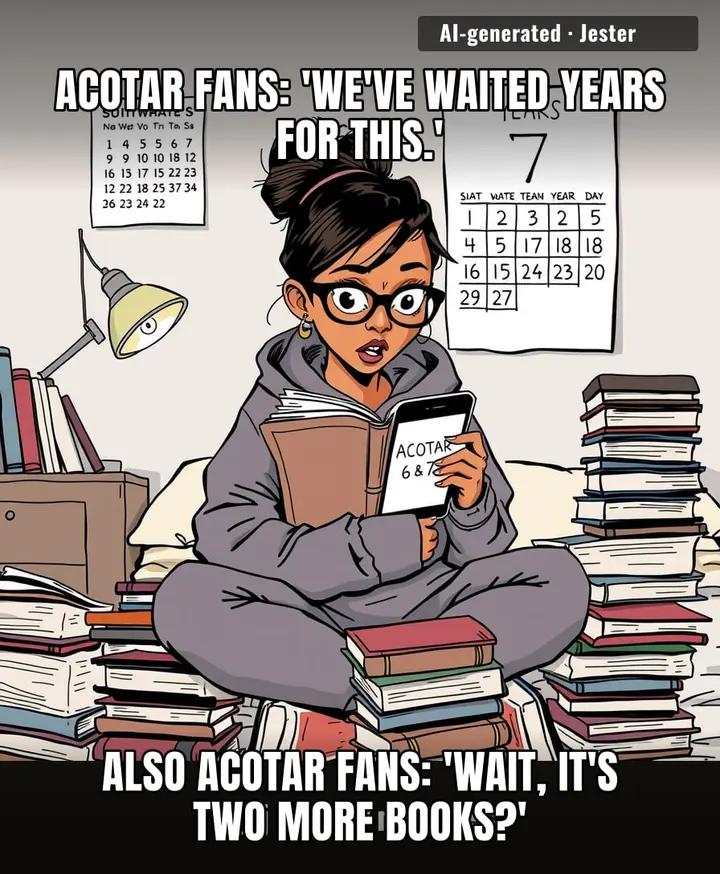 Book 6 and 7 revealed, and my TBR pile just filed for divorce.
