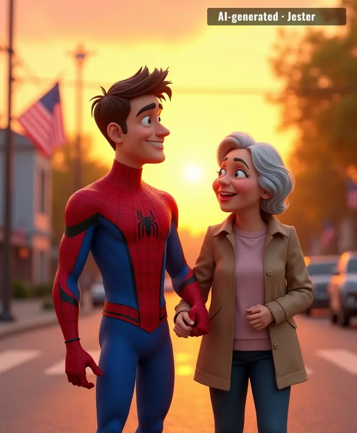Chris Hellenthal proves you don't need superpowers to be a superhero — just a red-and-blue onesie and a willingness to help.