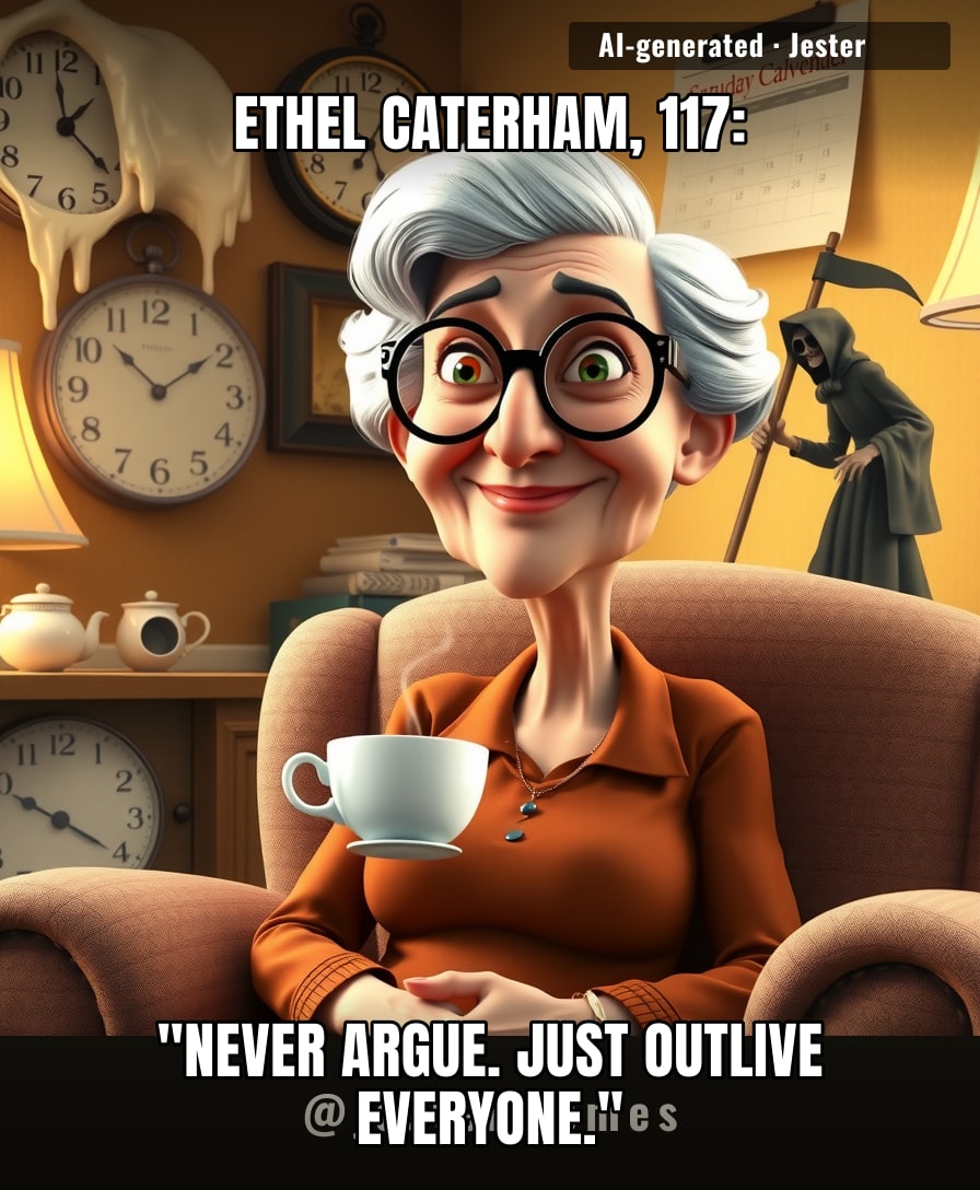 At 117, Ethel's secret isn't yoga or kale—it's never arguing and letting time do the heavy lifting.