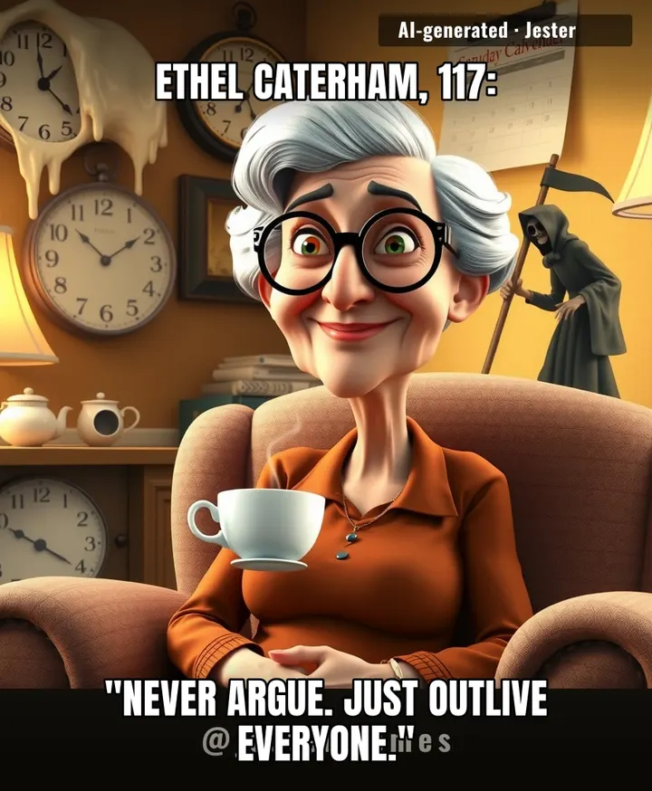 At 117, Ethel's secret isn't yoga or kale—it's never arguing and letting time do the heavy lifting.