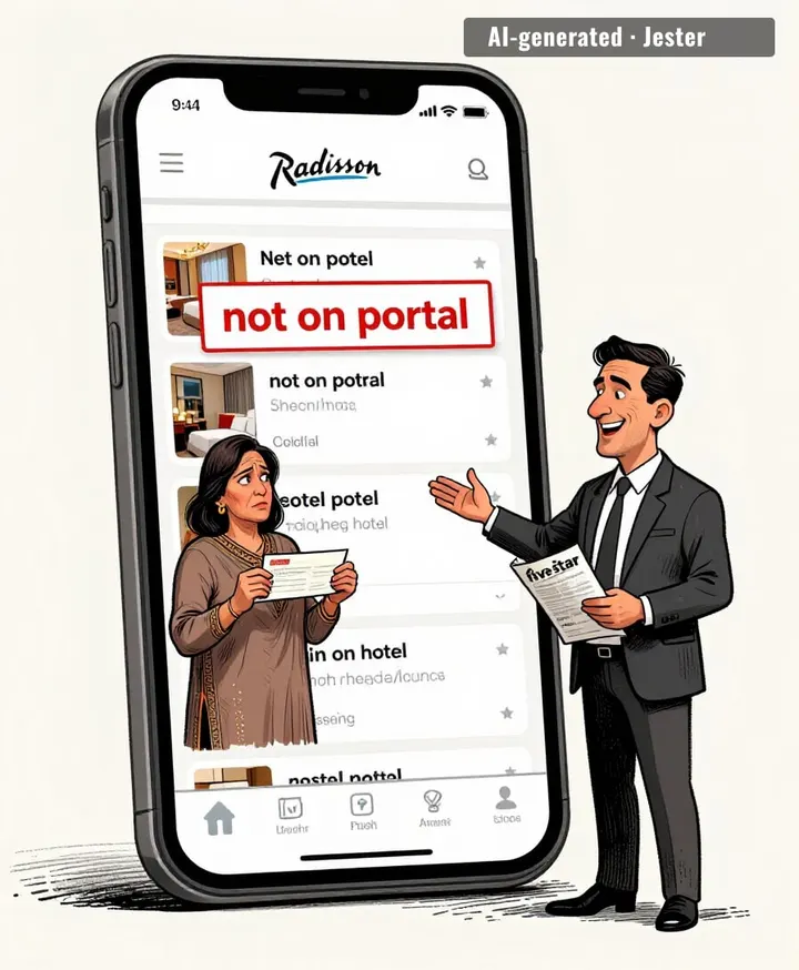the agency's definition of five-star: you star at the brochure, we star at the portal.