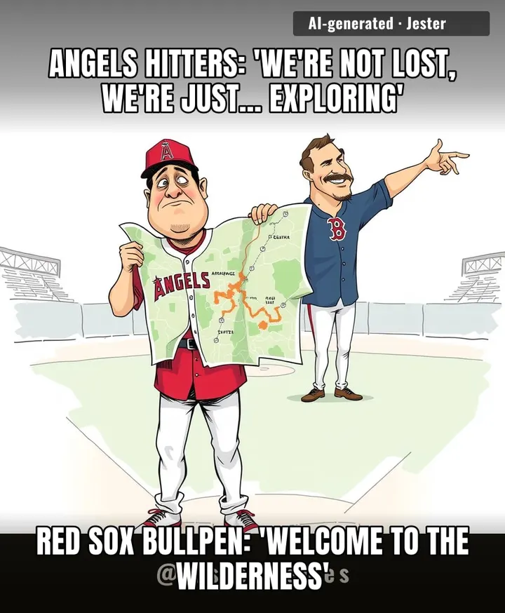 The Angels are so bad that even their GPS says 'rerouting to the offseason.'