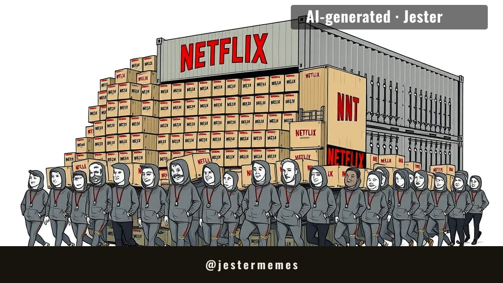netflix laid off 1,000 people and greenlit 1,000 new shows
