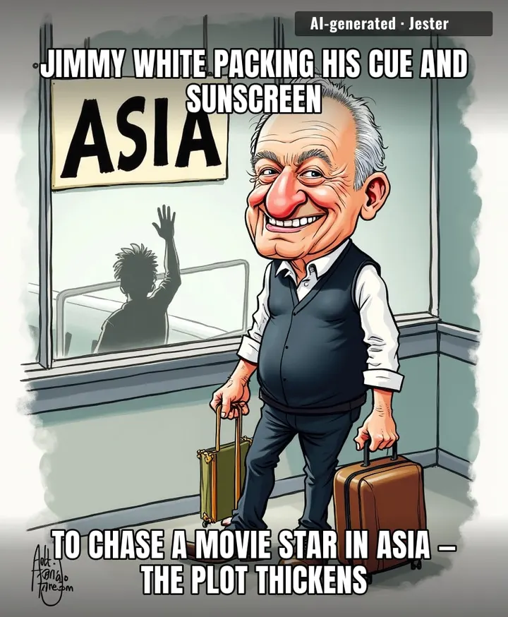 At 64, Jimmy White is moving to Asia to find a movie star — the only thing more elusive than a century break.