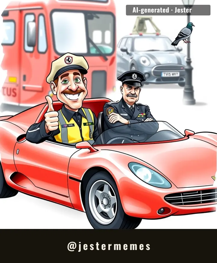 The Met's new traffic strategy: seize the supercars, then live out your own Need for Speed fantasy before returning them.