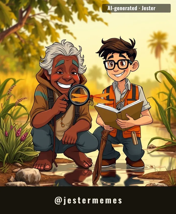 When the scientists ran out of Latin, the elders just started naming bugs in languages older than the bugs' names.