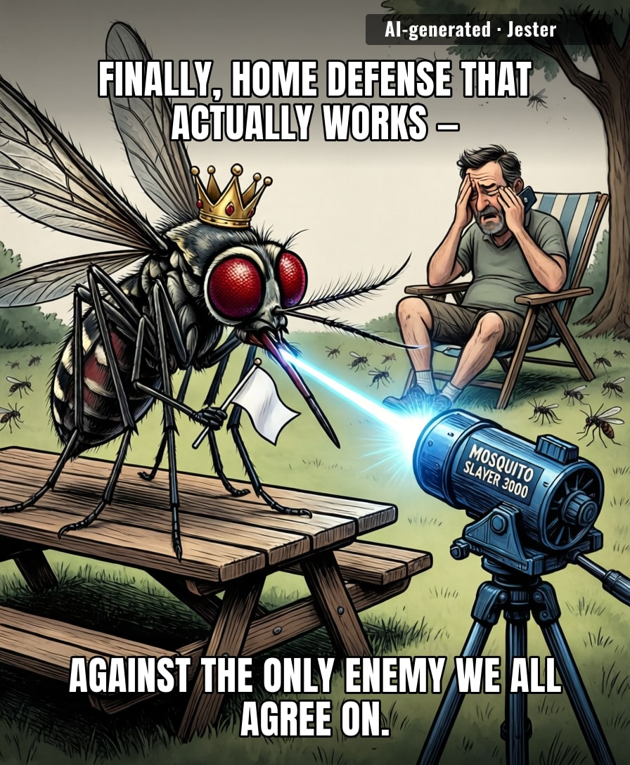 We've achieved a level of technology where a laser can vaporize a mosquito, but the app still needs a 'find my keys' feature.
