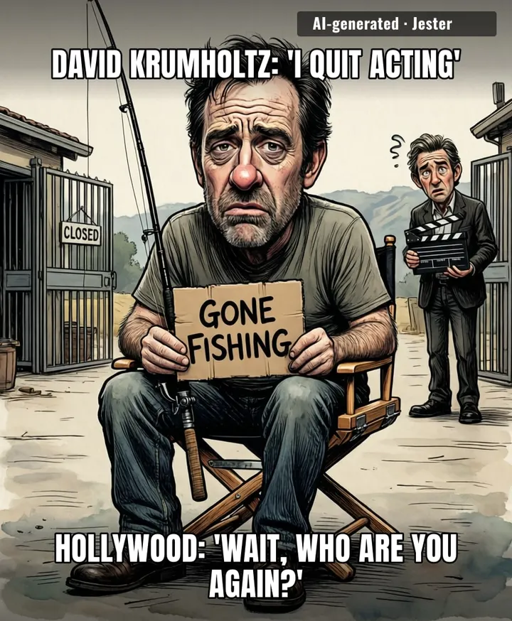 David Krumholtz joins the long list of actors who realized they're only as valuable as their last box office, and the industry moves on faster than a Marvel post-credit scene.