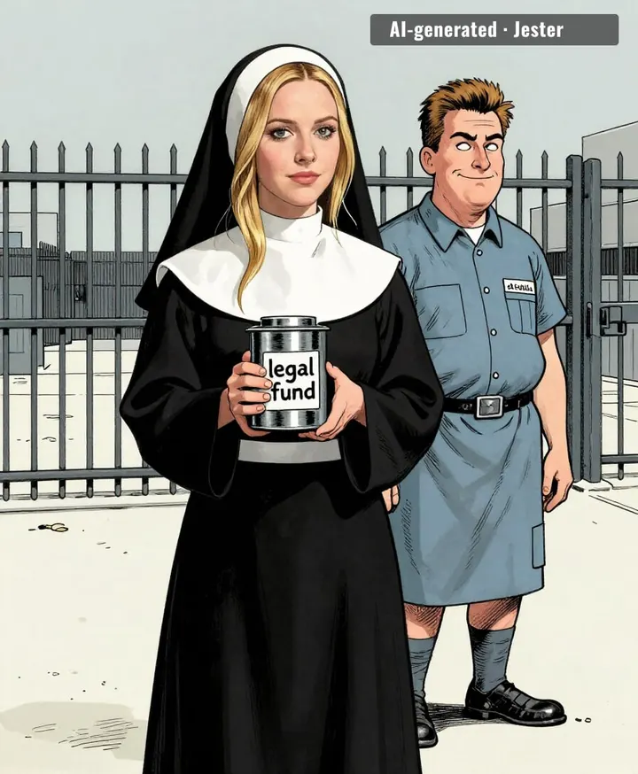 she played her for six episodes and now she's her character witness.
