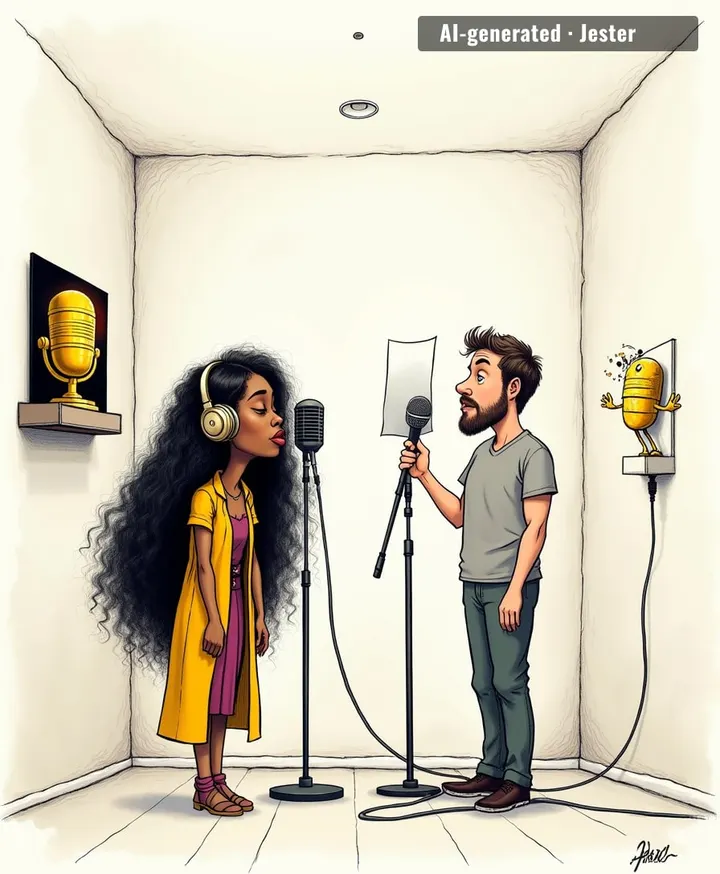 put a famous voice in an animated movie and the academy starts sweating like it's a personality test