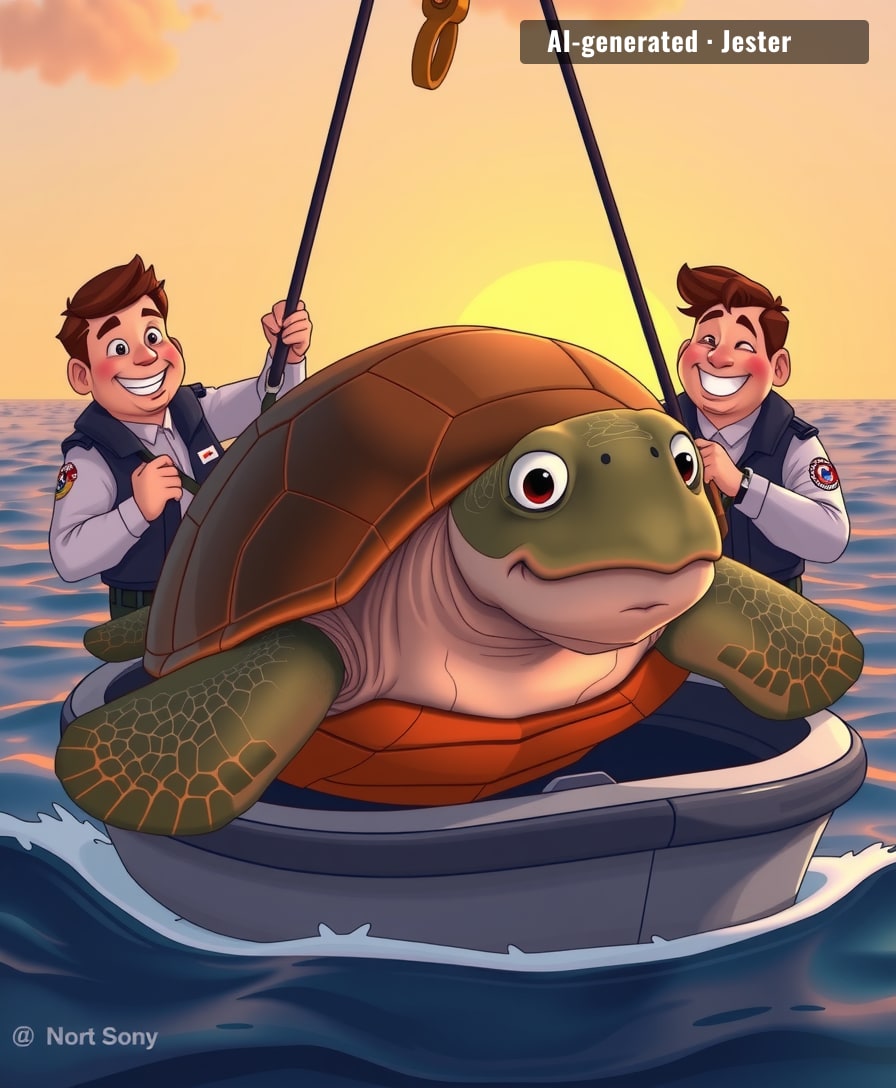 Timmy the 270-lb sea turtle has officially had a better summer than most of us — rescued by boaters, the Coast Guard, AND a veterinary team.