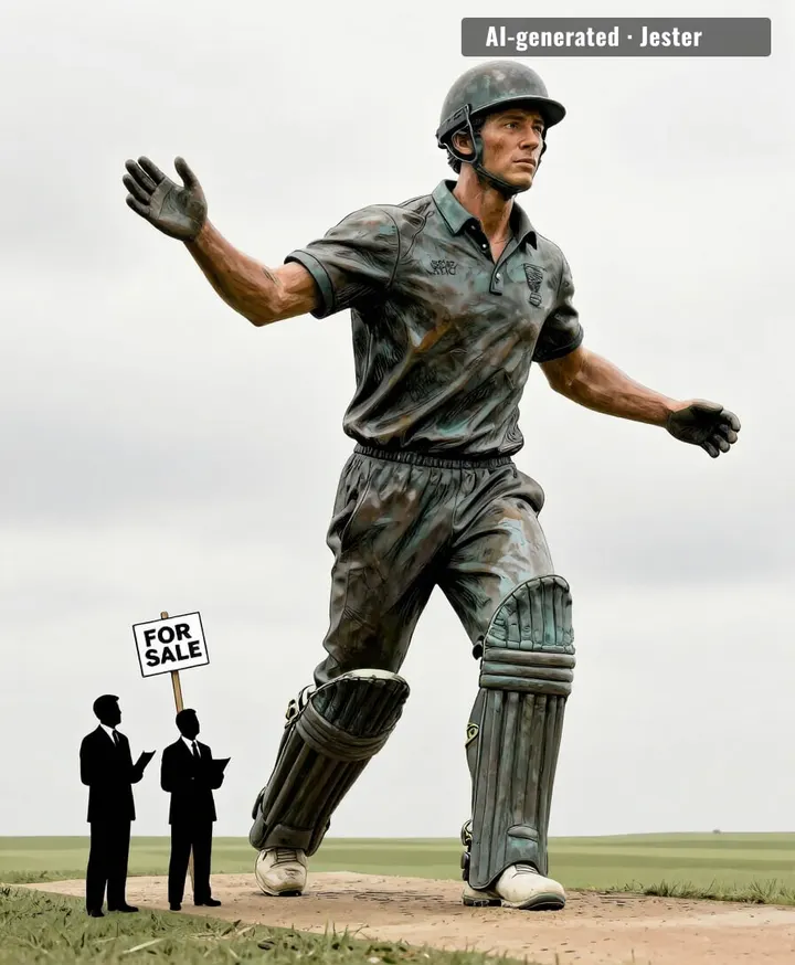 Lancashire's plan: keep the statue, save on the contract.