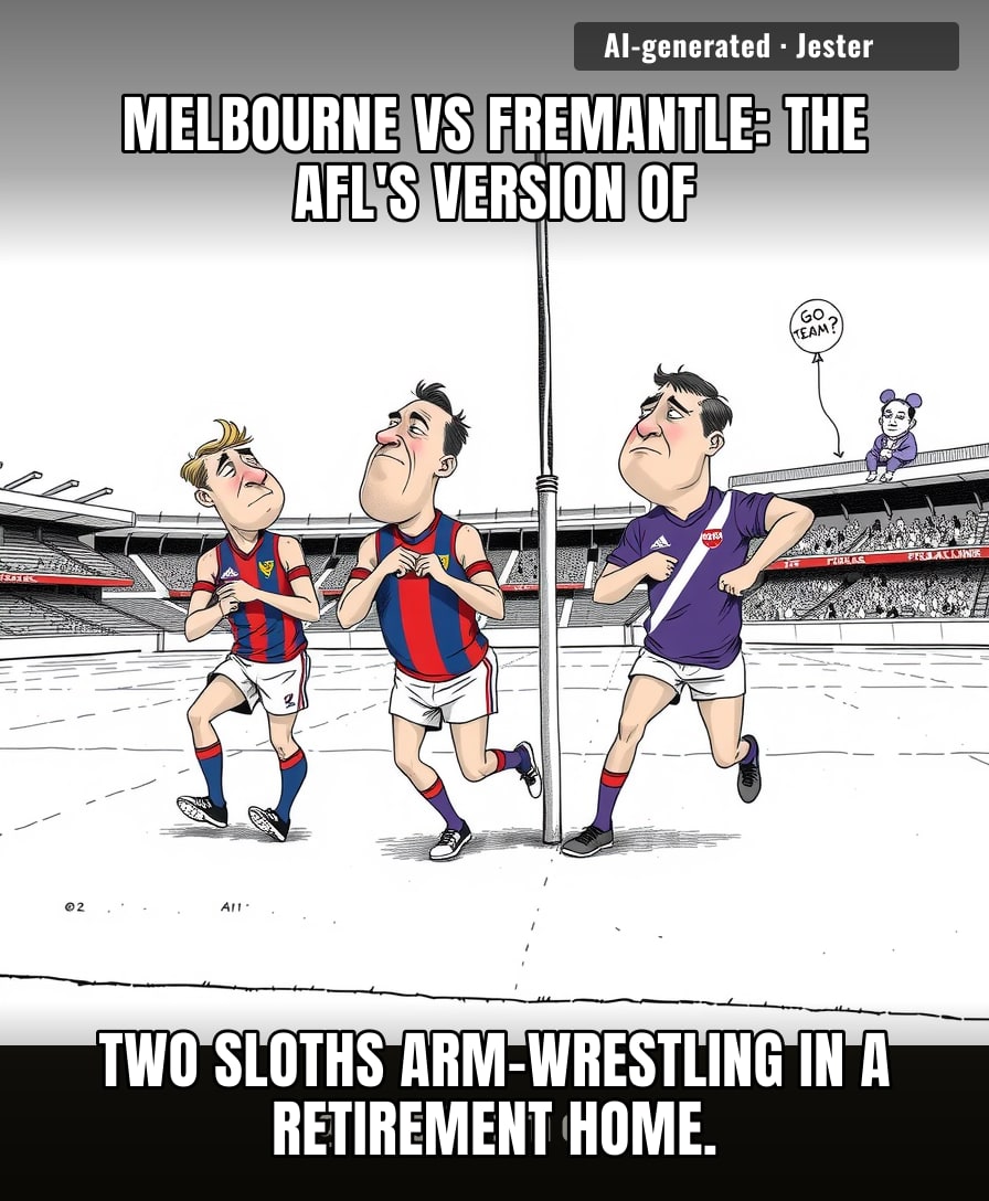 The Dockers' 'next year' is the AFL's version of a leap year — it shows up every four years and nobody notices.