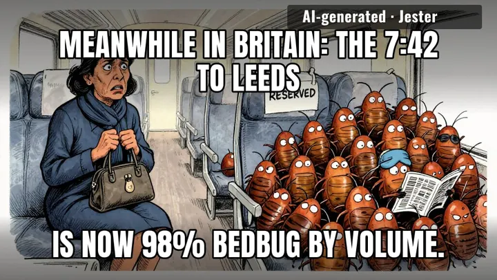 the bedbugs paid for a ticket and still got a better seat than you