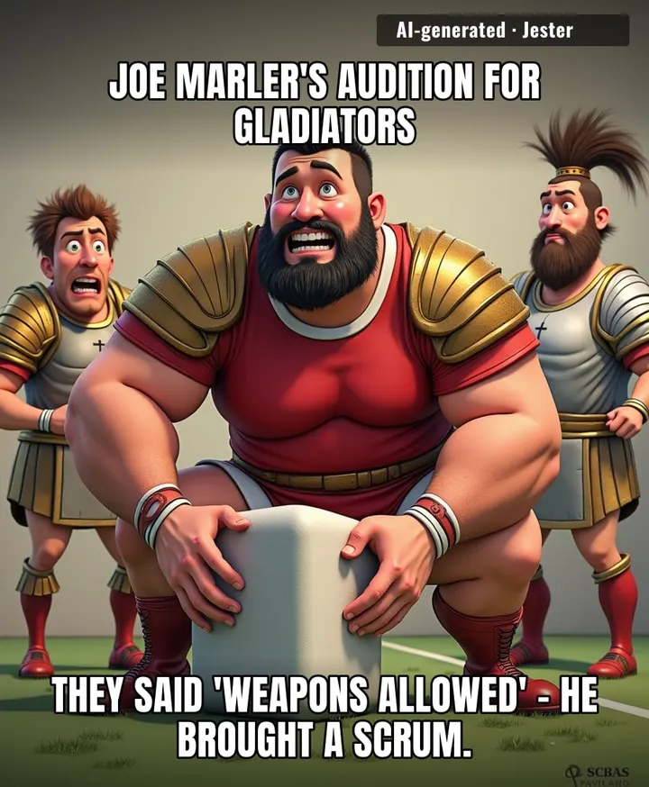 How is a rugby prop becoming a Gladiator more believable than the last three Gladiators movies?