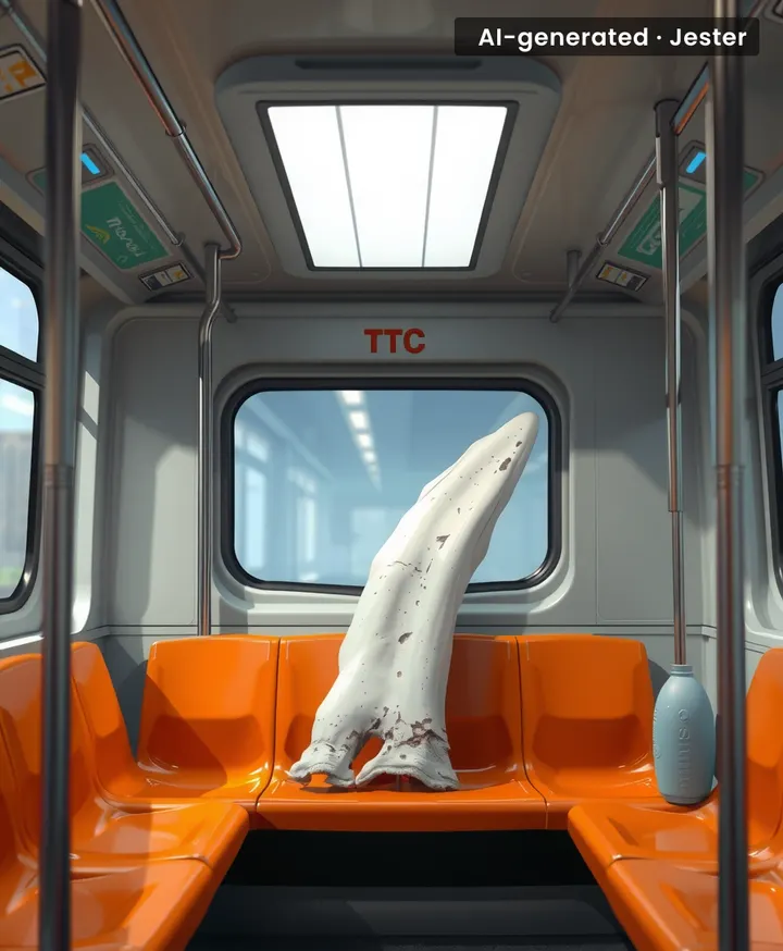 The only commute longer than the TTC's delays is the one this whale bone took to downtown Toronto.