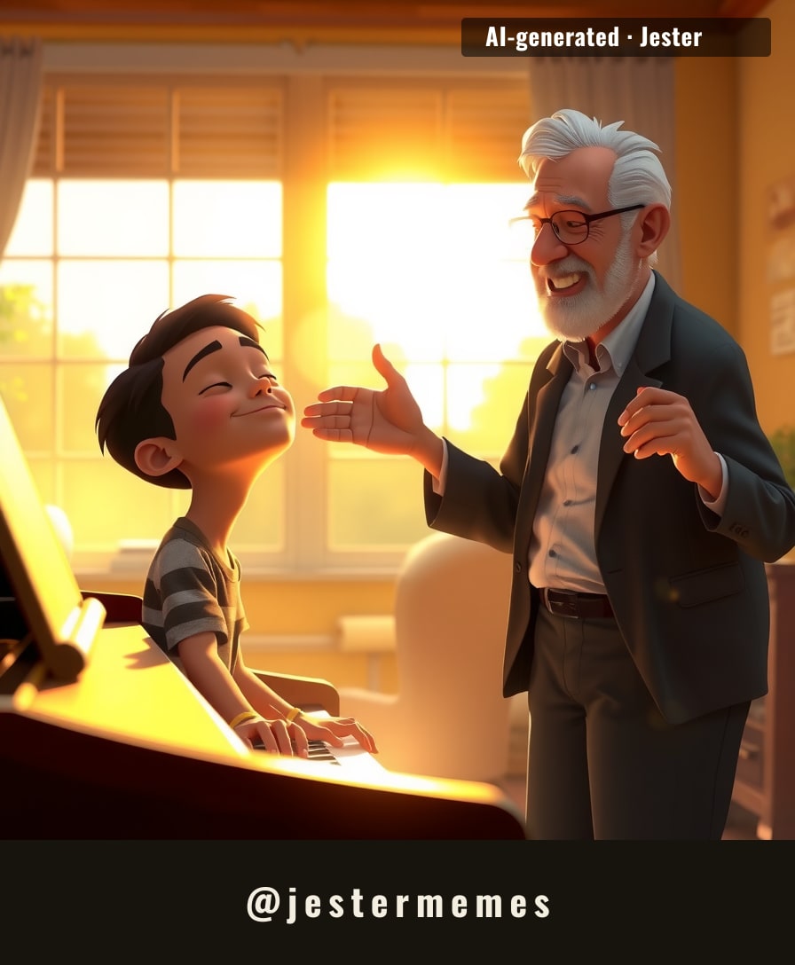 Bill Magnuson tuned pianos for a living, but he really just tuned a whole kid's future.