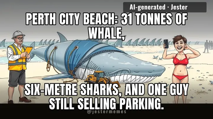 shark got a free 31-tonne buffet and I still paid $12 for a flat white in Perth