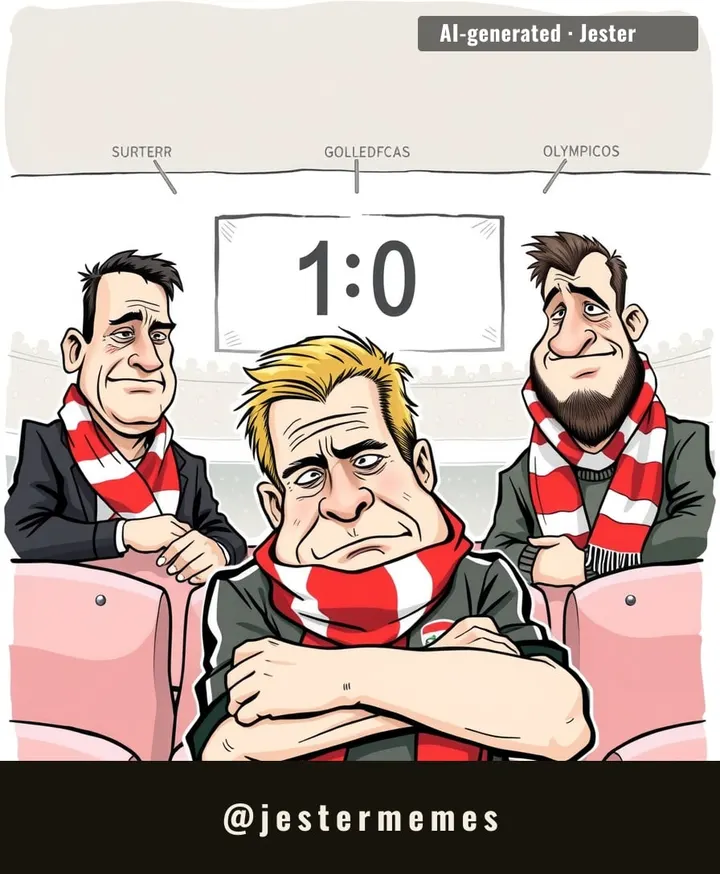 Olympiacos brought a Greek tragedy, NEC brought a Dutch comedy and somehow both are the same show.