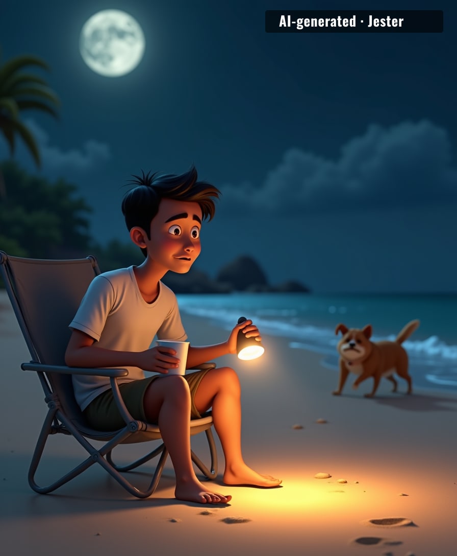 The only thing tougher than guarding sea turtle eggs is resisting those puppy-dog eyes.