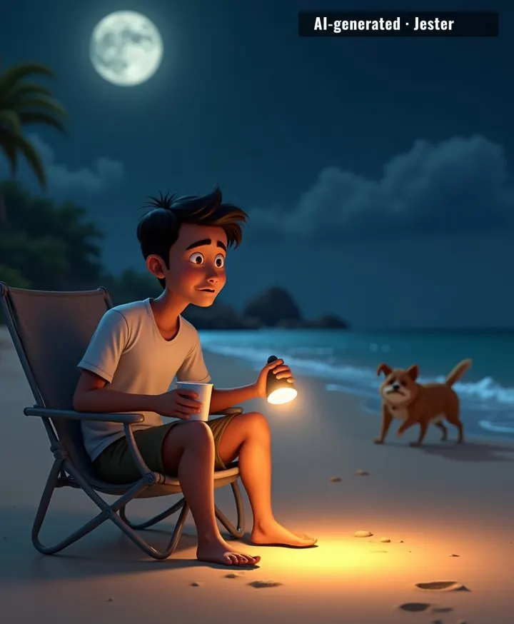 The only thing tougher than guarding sea turtle eggs is resisting those puppy-dog eyes.