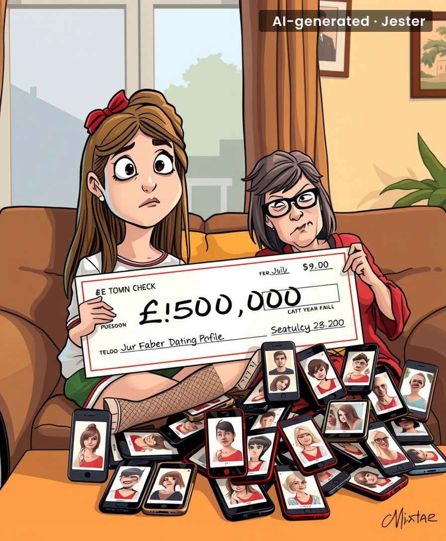 The real scam was showing up empty-handed.