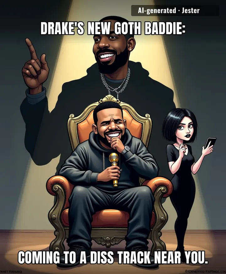 Drake's goth baddie is just the next chapter in his ongoing series 'How to Get Roasted by Kendrick' — volume 12.