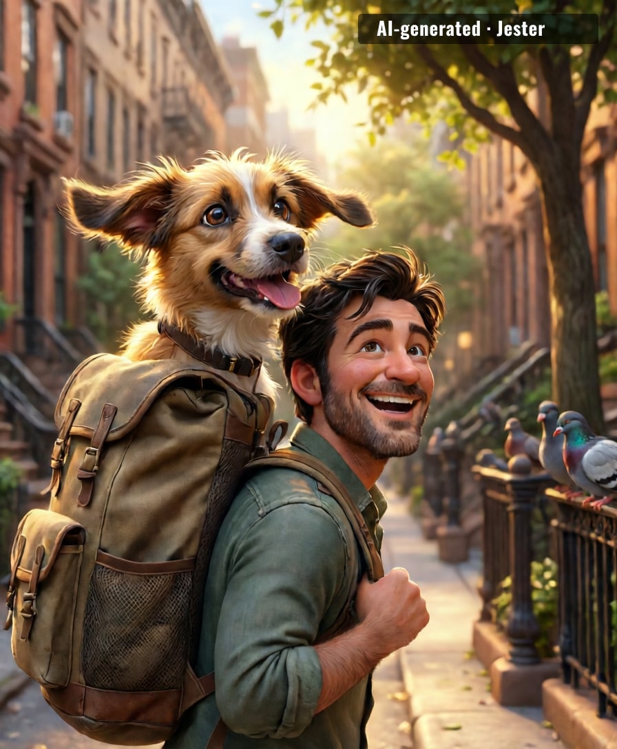 Somewhere a shelter dog has now seen more of Manhattan than I have.