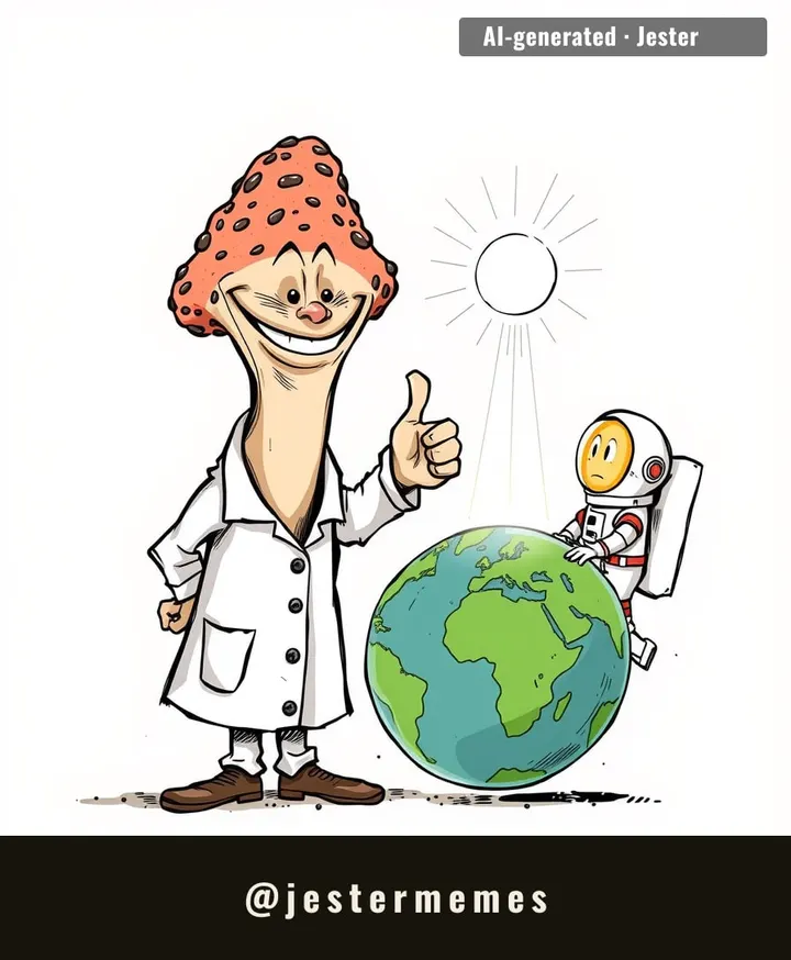 Your gut is already a fungus condo — turns out the landlord has your back against cosmic rays.