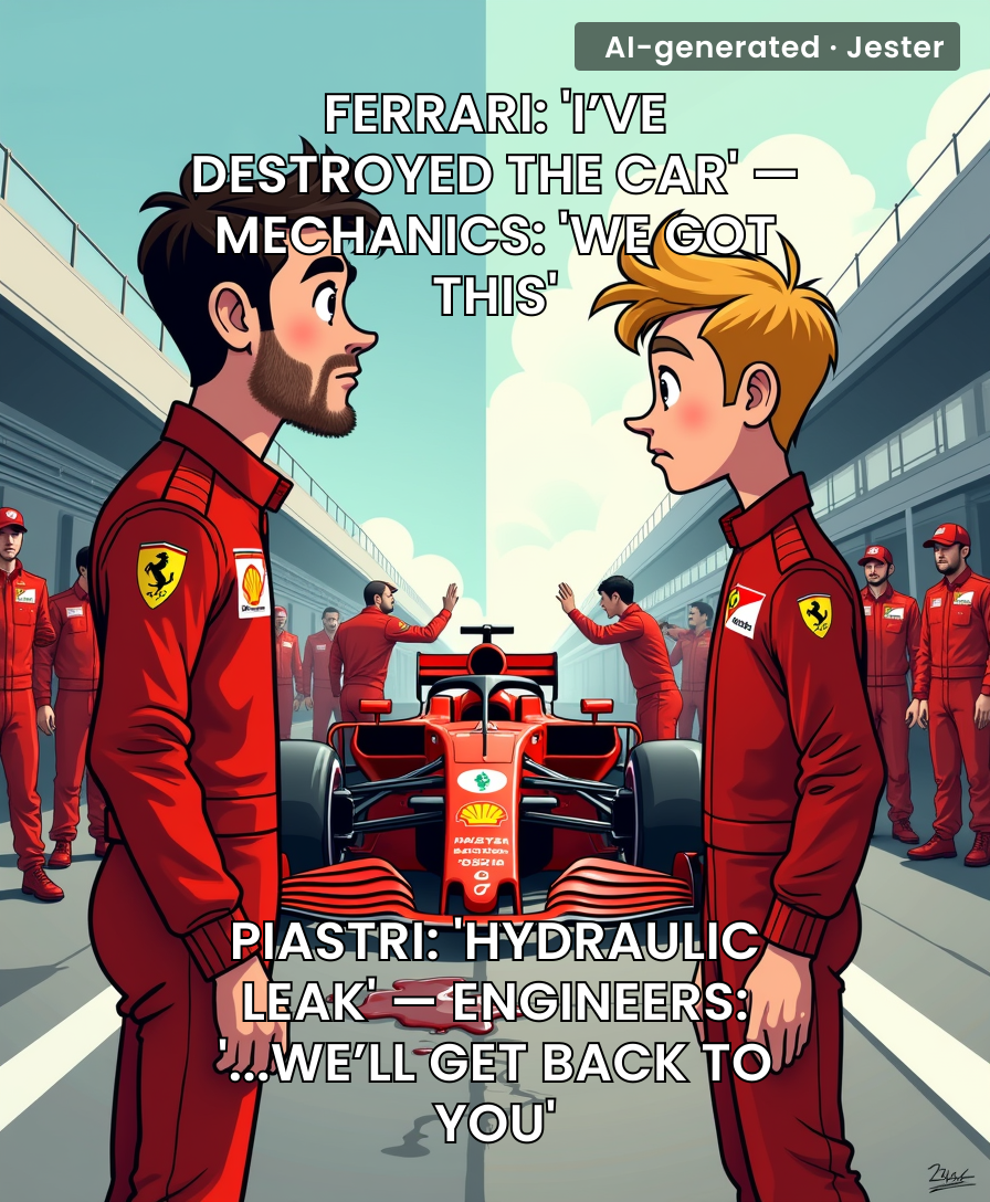 Ferrari's mechanics can rebuild a car faster than McLaren can find a leak. That's passion vs. P&L.