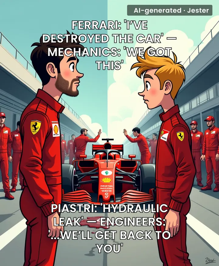 Ferrari's mechanics can rebuild a car faster than McLaren can find a leak. That's passion vs. P&L.