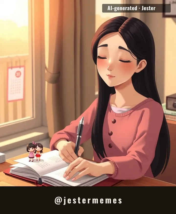 Her grandmother tried to end her story before page one. She wrote 42 chapters anyway.