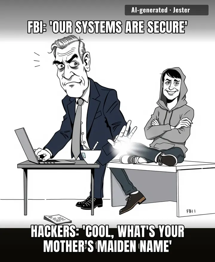 the counterintelligence is that someone got the job.