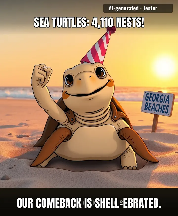 Turtles waited 35 years to reproduce, then broke a record. Slow and steady wins the race, indeed.