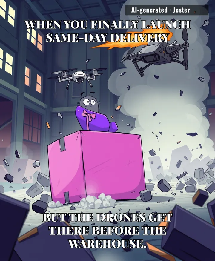 Wildberries trying to expand into a new market and accidentally discovering the local air defense capabilities is quite the pivot.