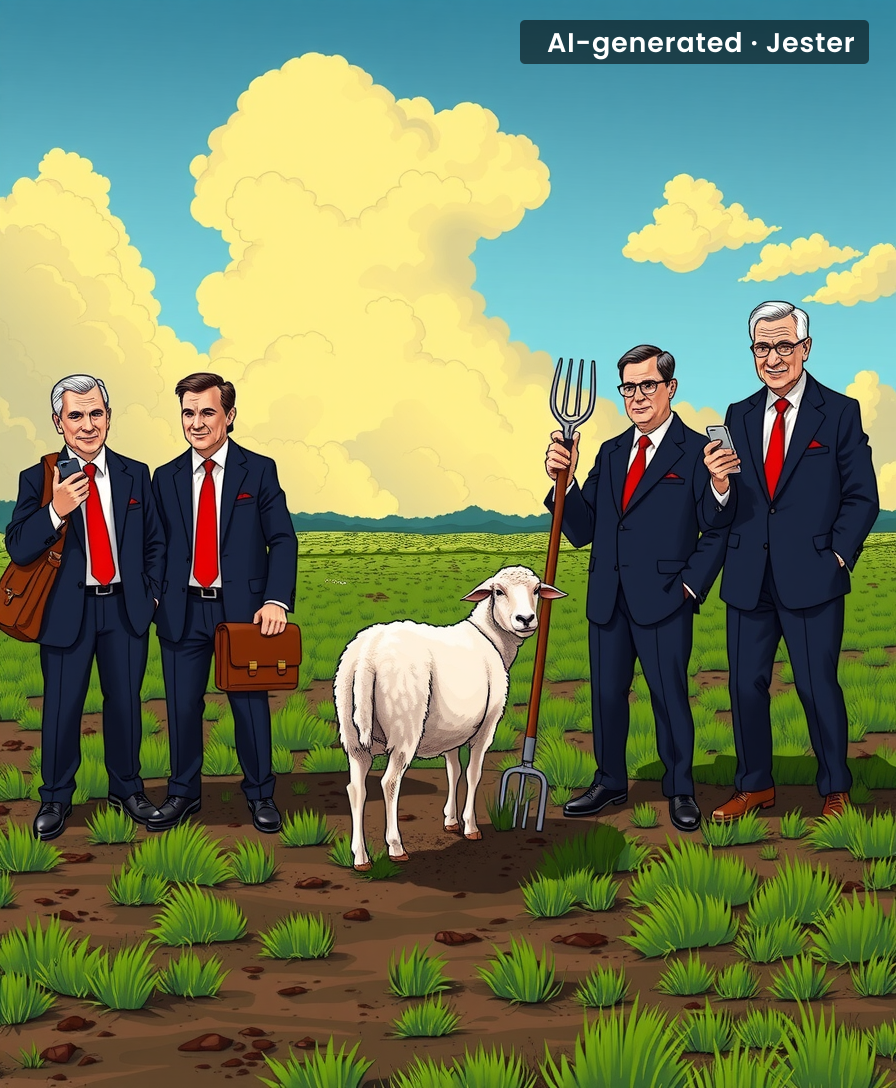 The only crop these Greek politicians ever cultivated: public funds.