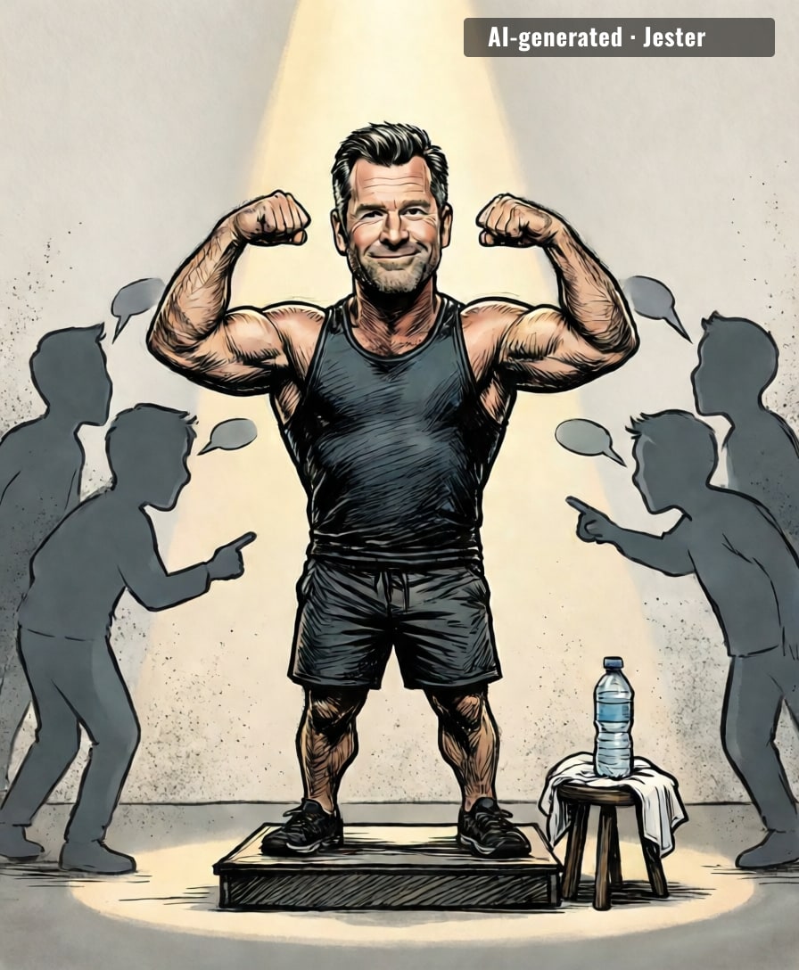 gym's open, abs are out, childhood bullies have been notified