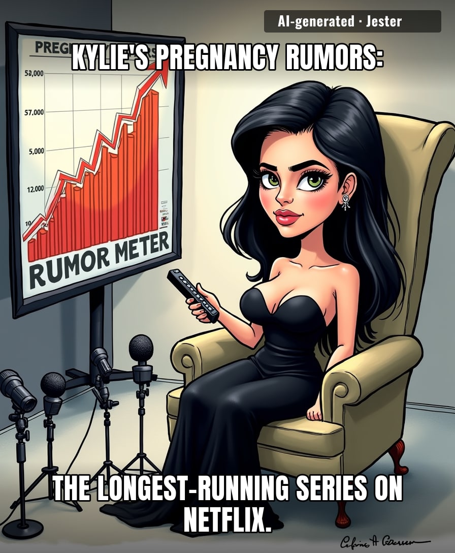 Kylie's womb has a more active press cycle than most countries' elections.