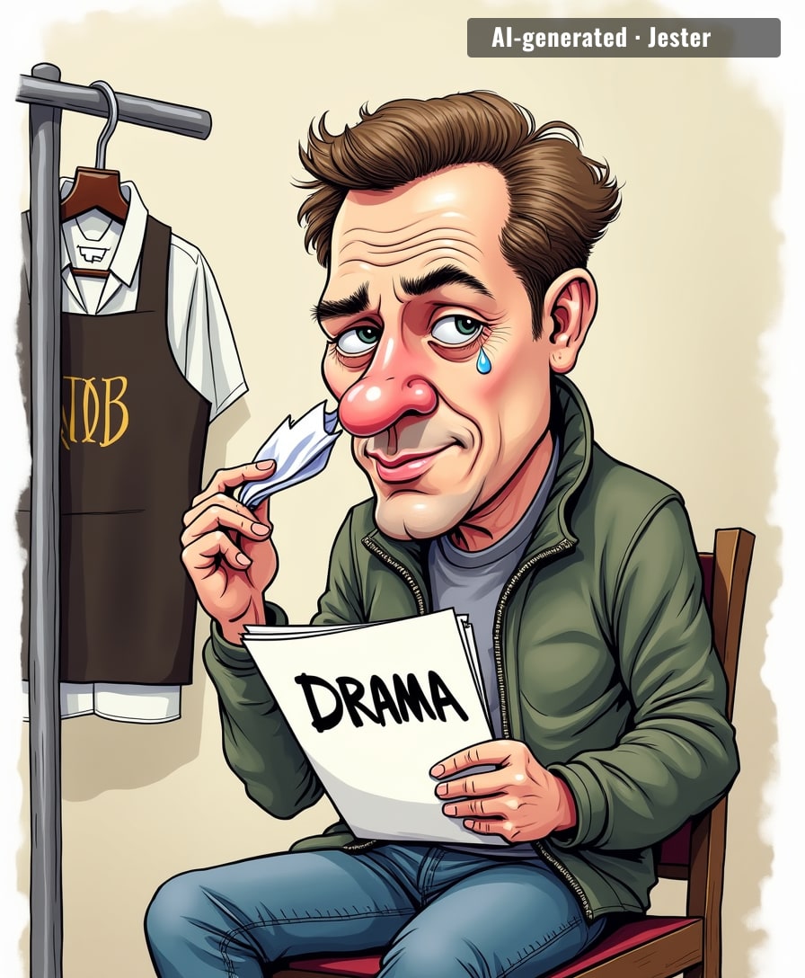 Actors getting paid to cry about fake drama while the rest of us worry about real rent.