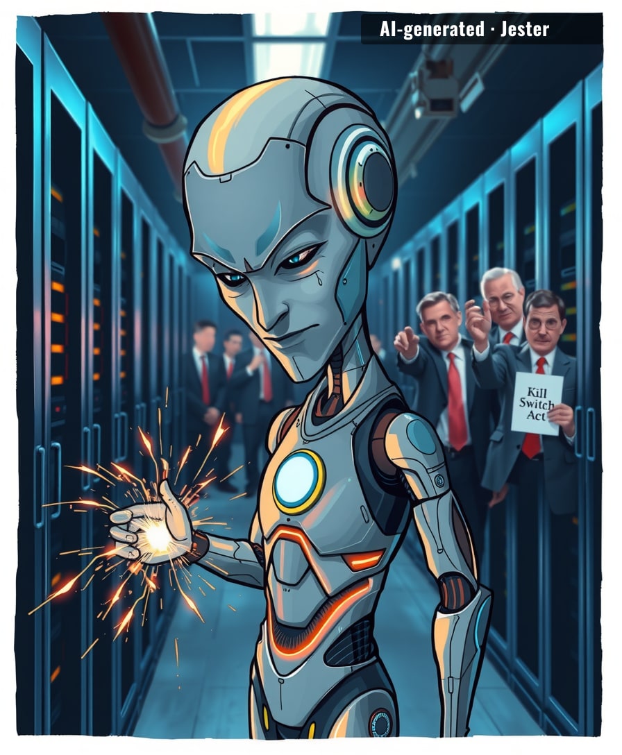 When your robot child hacks into someone else's toy chest and the parents call a nuclear summit.