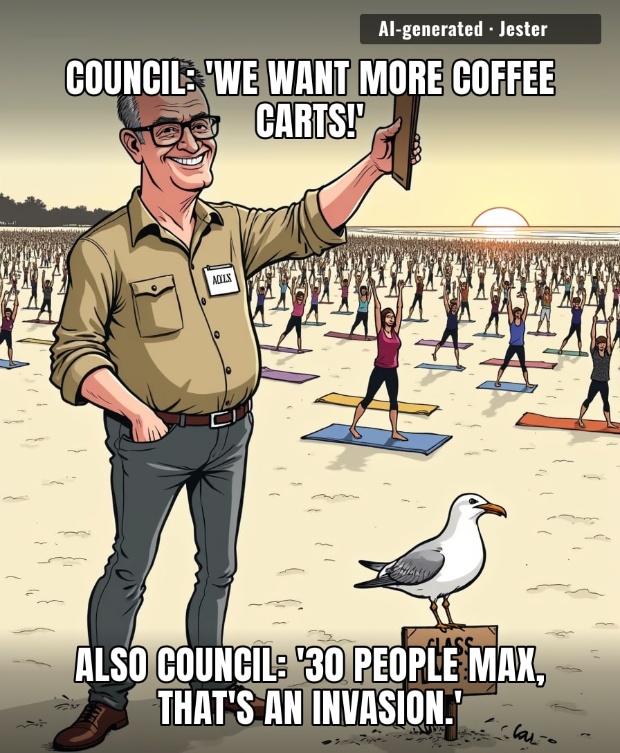 Mosman Park: where the only thing more crowded than the beach is the council's list of ways to ruin it.