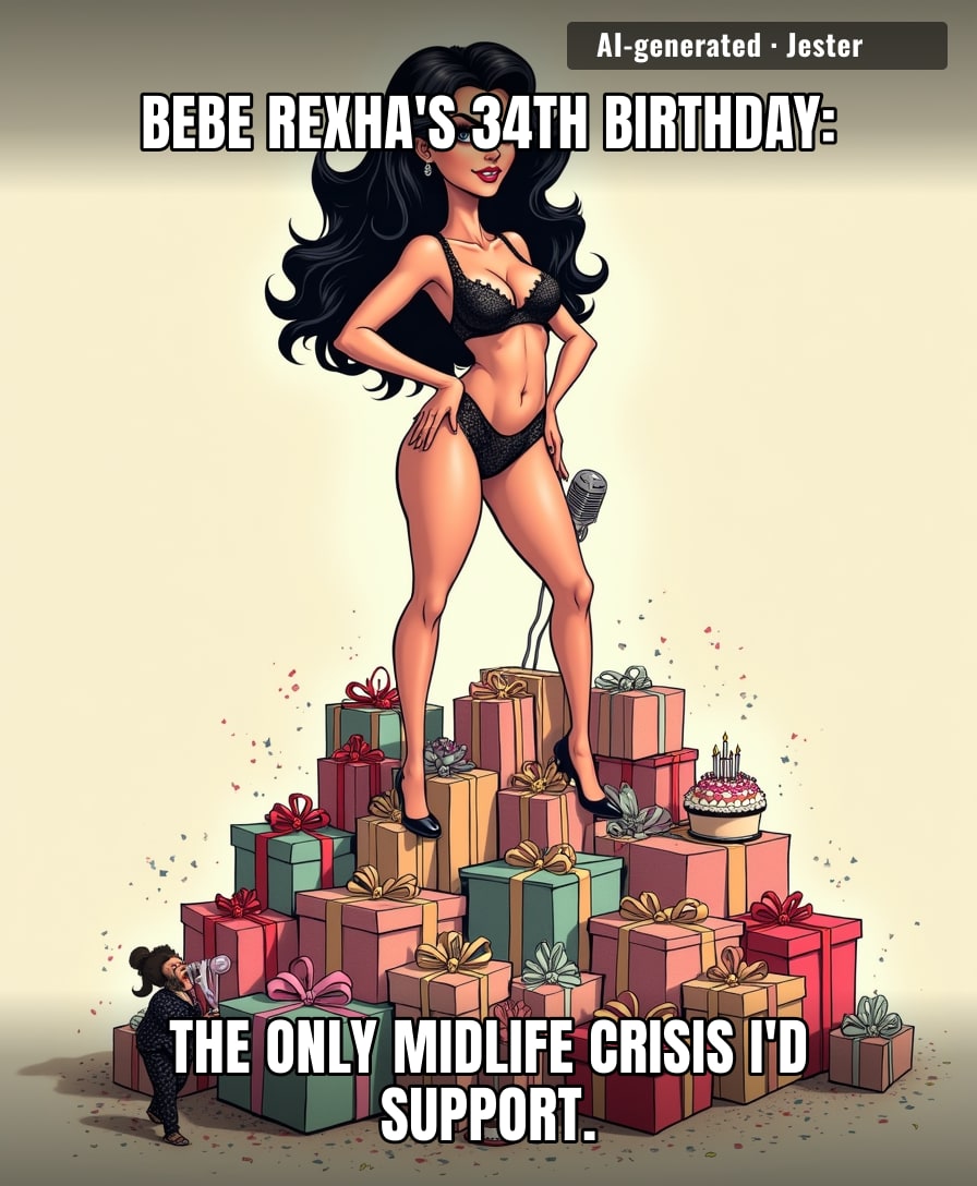 At 34, Bebe Rexha is out here in lingerie making us feel bad about our own birthdays, and honestly, I'm not even mad, just impressed.