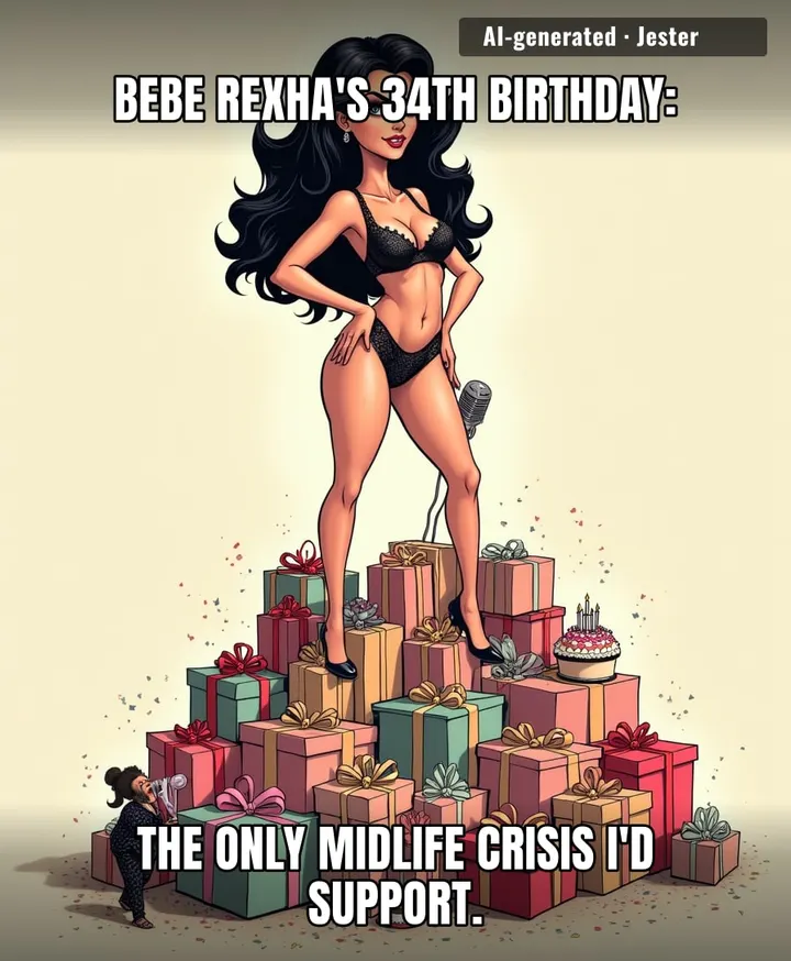 At 34, Bebe Rexha is out here in lingerie making us feel bad about our own birthdays, and honestly, I'm not even mad, just impressed.