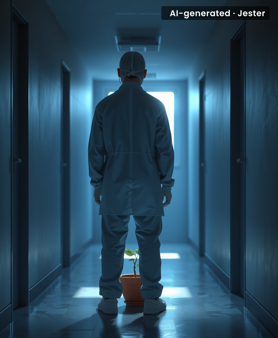 One patient out. A nation's waiting begins.