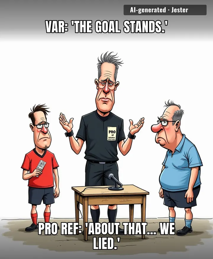 Referees apologizing after the result is like a burglar leaving a Yelp review on the way out.