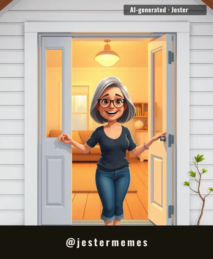 4,000 square feet of American Dream, or 400 square feet of rent she can actually afford.