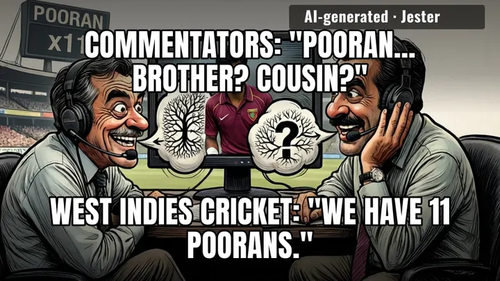 the West Indies talent pipeline is just a surname now.