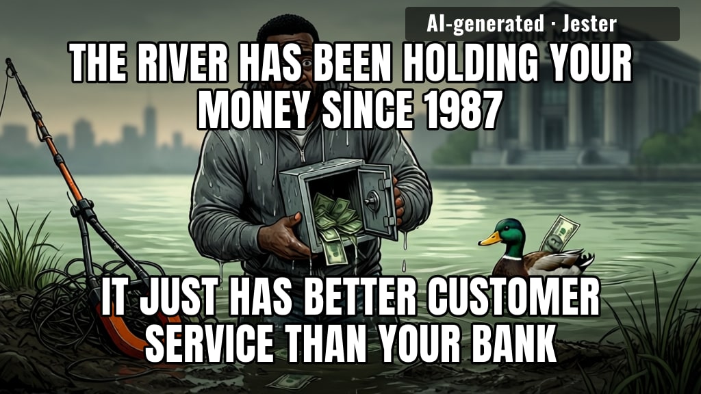the river: zero fees, no minimum balance, and it never calls you about a credit card